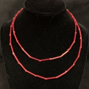 Náhrdelník červený 1