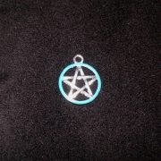 Pentagram malý modrý